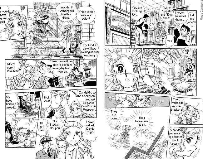 Отрывки из манги Кэнди берега. A story about Candy Manga.